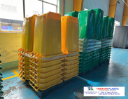 Thùng rác công cộng Cà Mau