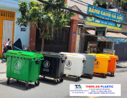 Thùng rác công cộng TP Huế