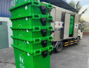 Thùng rác công cộng Điện Biên