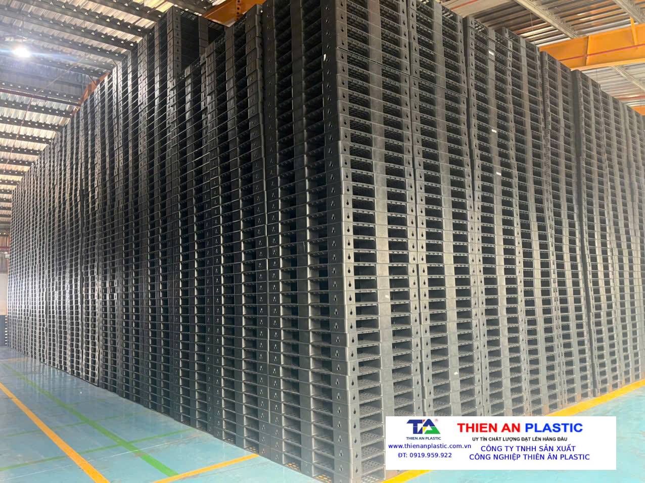 Pallet nhựa xuất khẩu Nghệ An