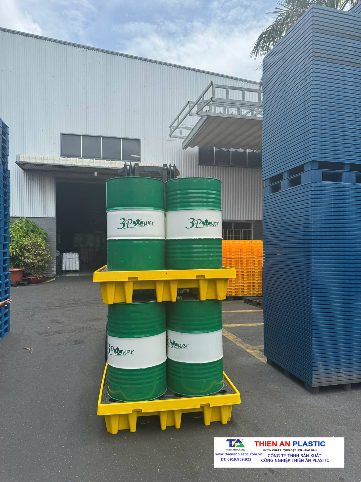 Pallet nhựa chống tràn Sóc Trăng