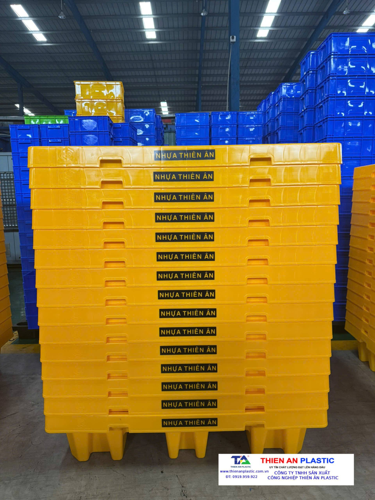 Pallet nhựa vận chuyển toàn quốc