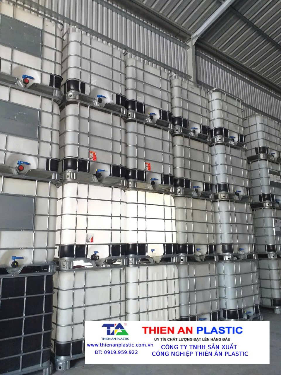 Báo giá thùng nhựa đặc 1000l