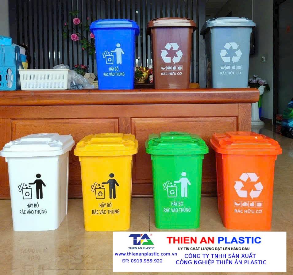 Thùng rác công cộng Vĩnh Long