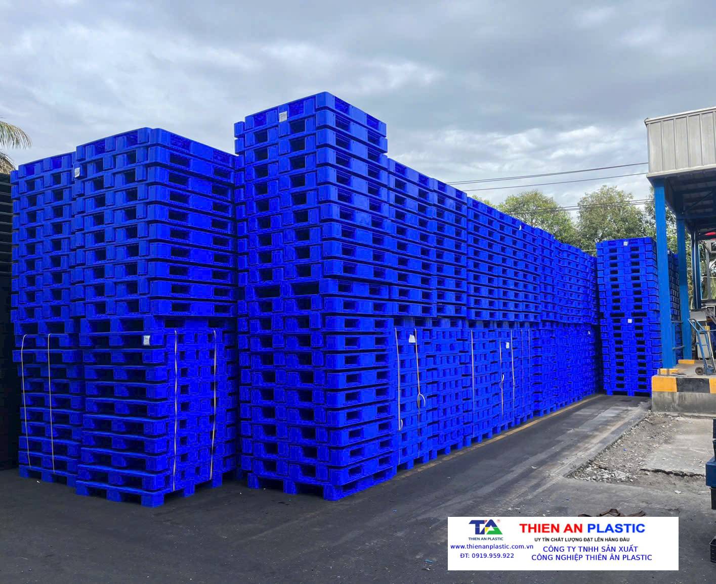 Pallet nhựa xuất khẩu Hải Phòng