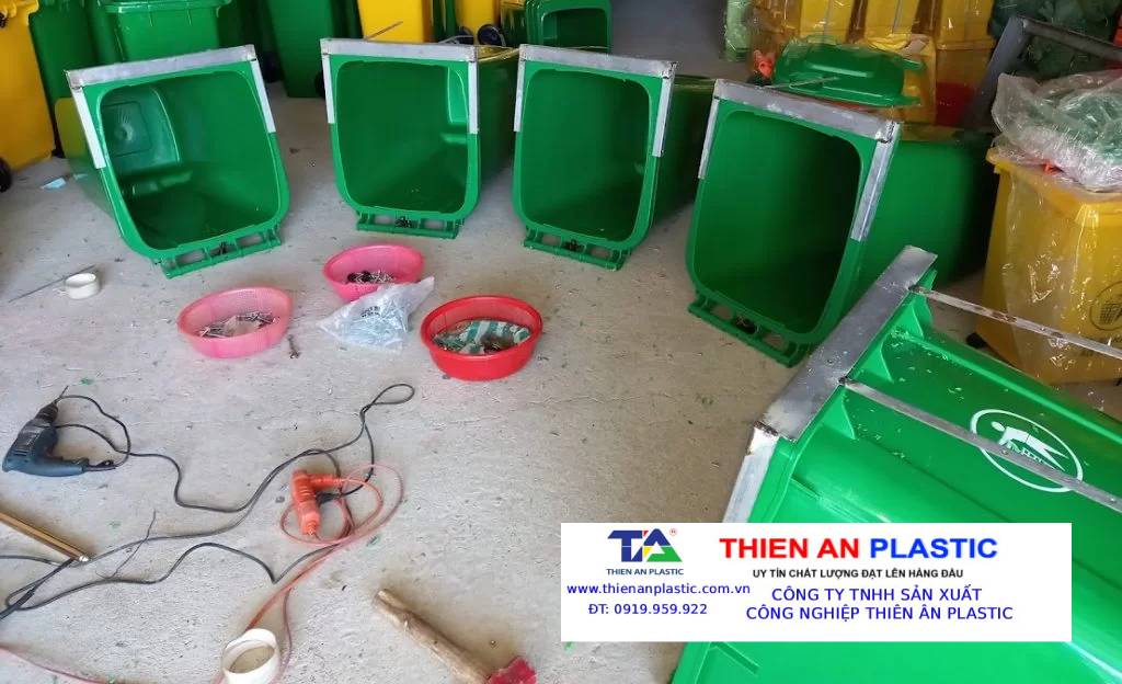 Cách sửa chữa thùng rác bị hỏng