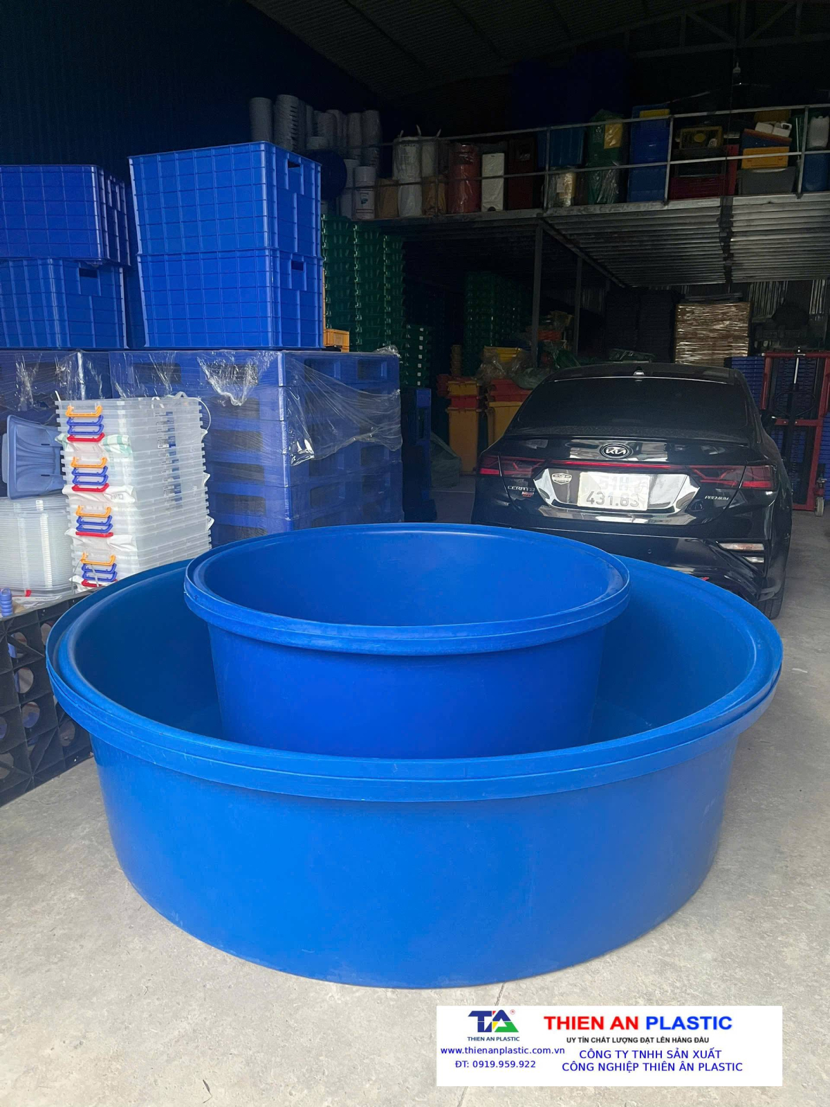 Thùng Nhựa Lớn Bình Phước