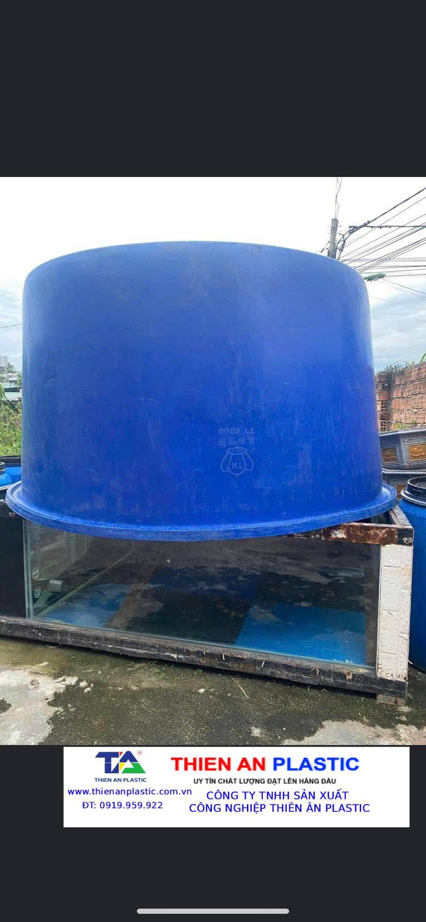 Thùng Nhựa Lớn Điện Biên