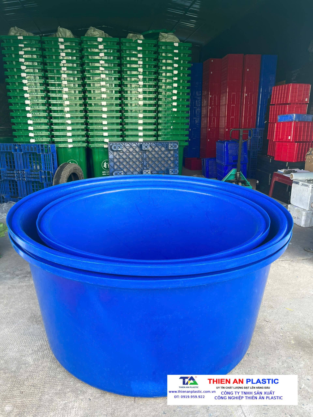 Thùng Nhựa Lớn Hưng Yên