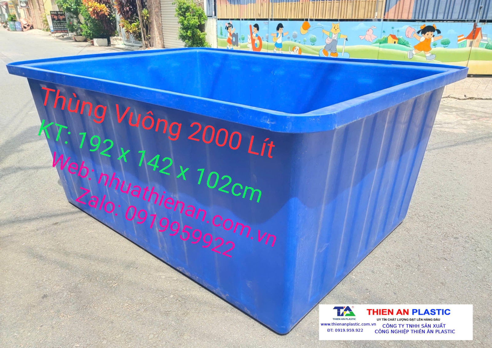 Thùng Nhựa Lớn Phú Yên