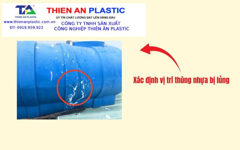 Hướng dẫn sửa thùng nhựa bị nứt