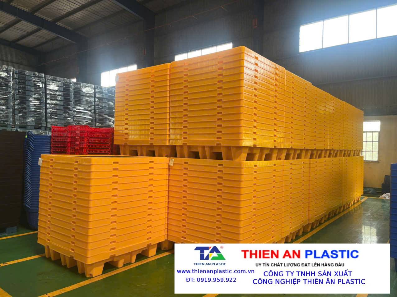 Pallet nhựa chống tràn Quận Tân Bình