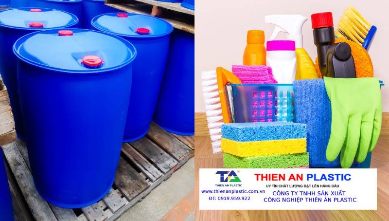 Cách vệ sinh thùng nhựa đựng nước