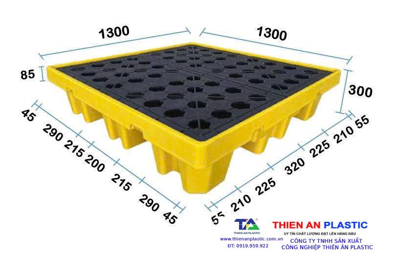 Pallet nhựa chống tràn Hải Phòng