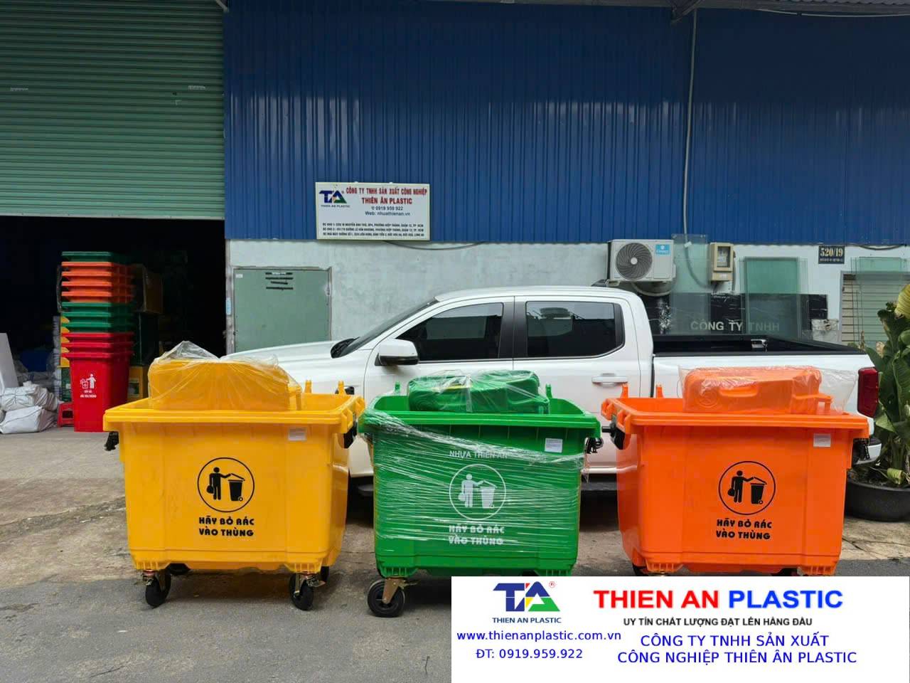 Thùng rác công cộng Hưng Yên