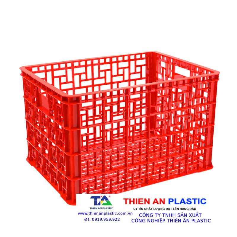 Sóng nhựa đựng hàng siêu thị