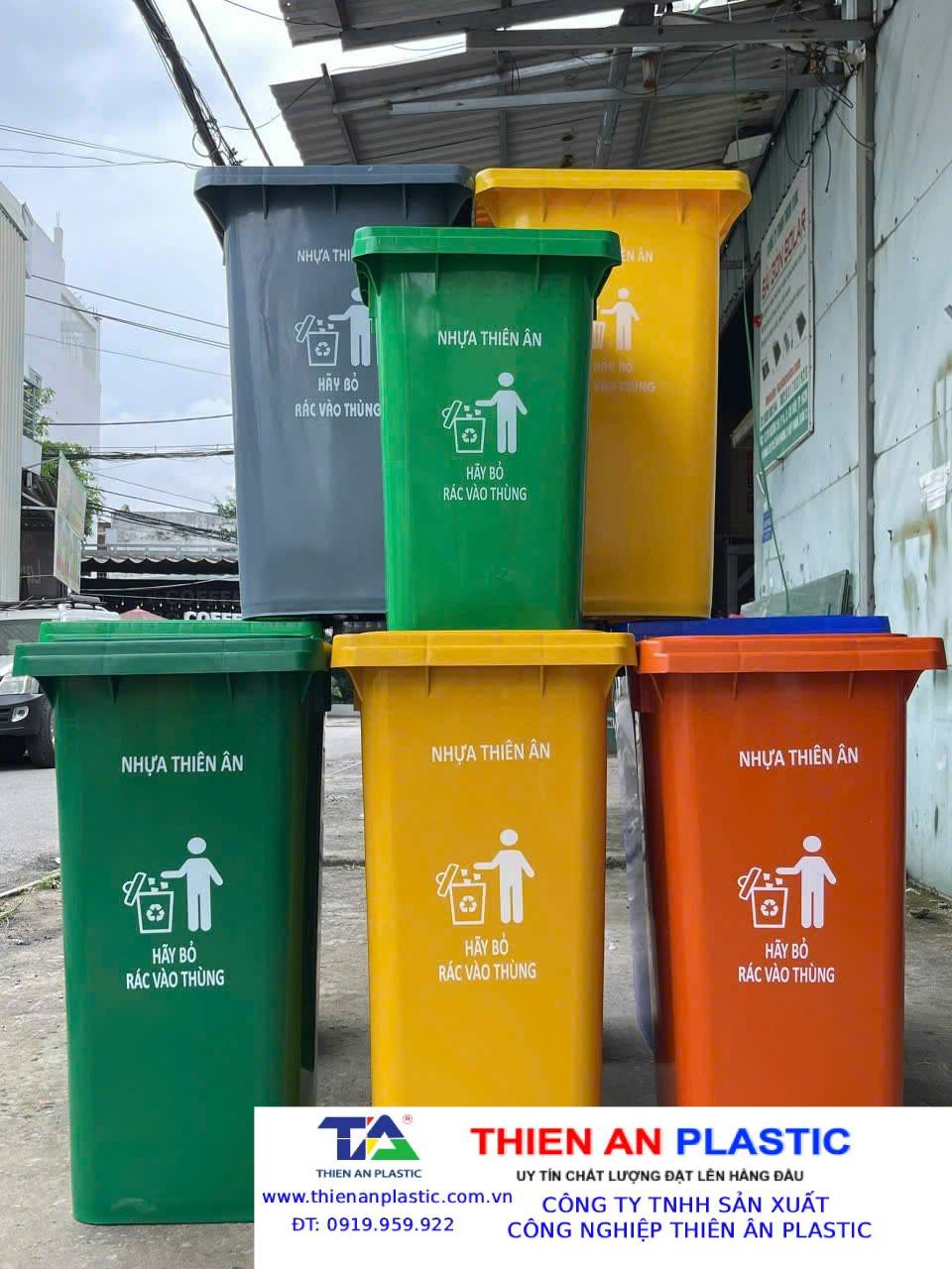 Thùng rác công cộng Biên Hòa