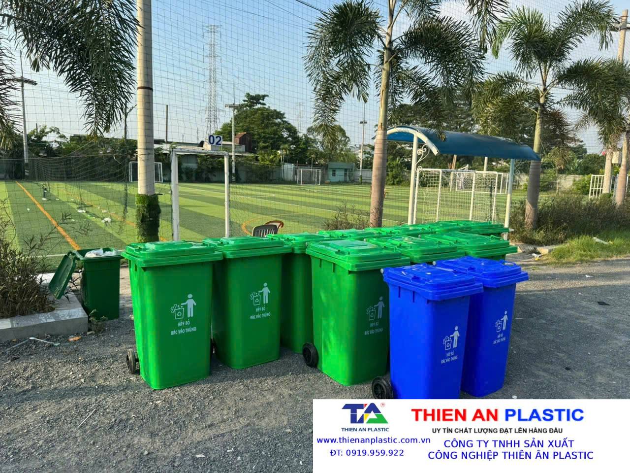 Thùng rác công cộng Quảng Ngãi