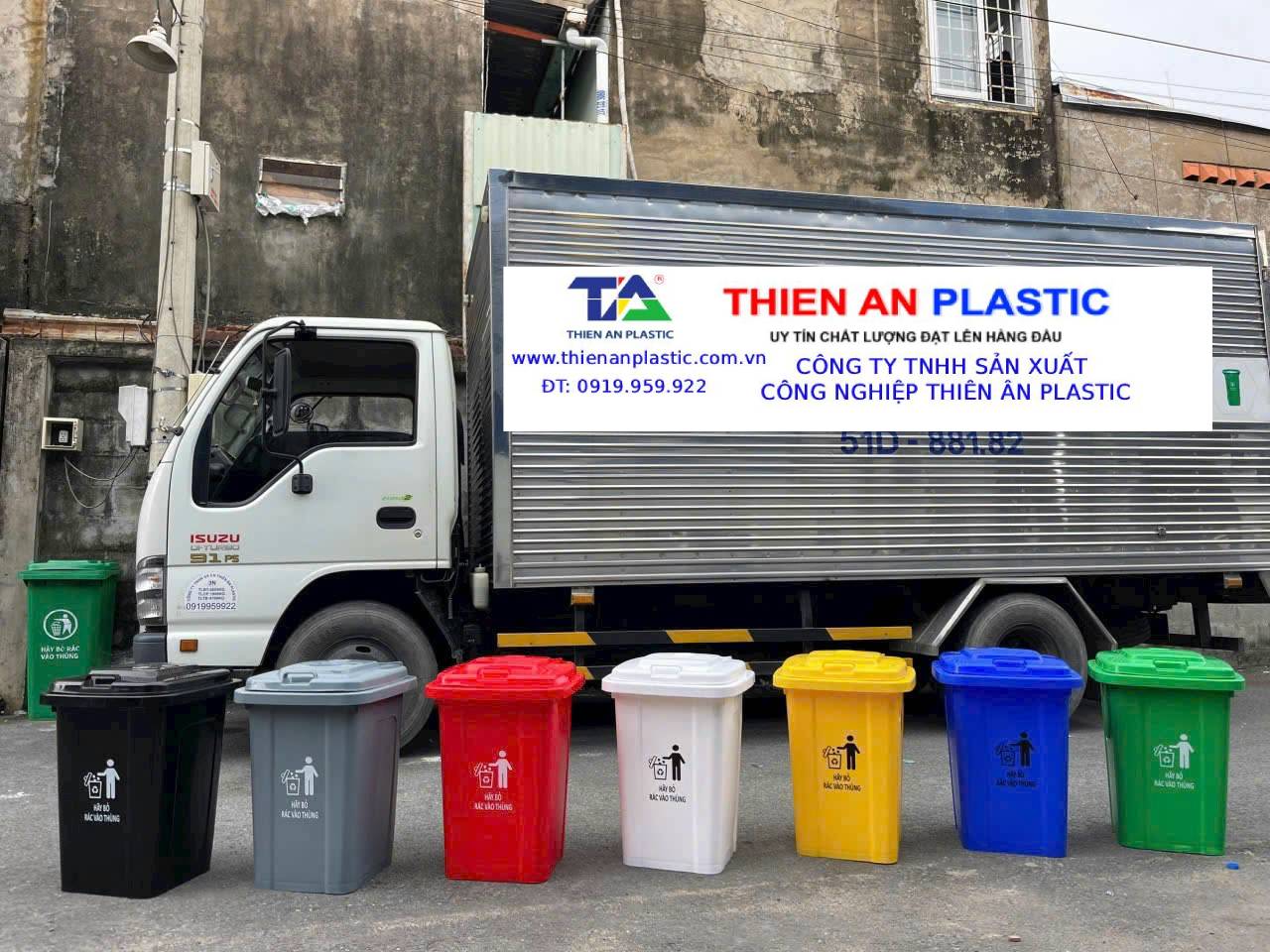 Thùng rác công nghiệp quận 7