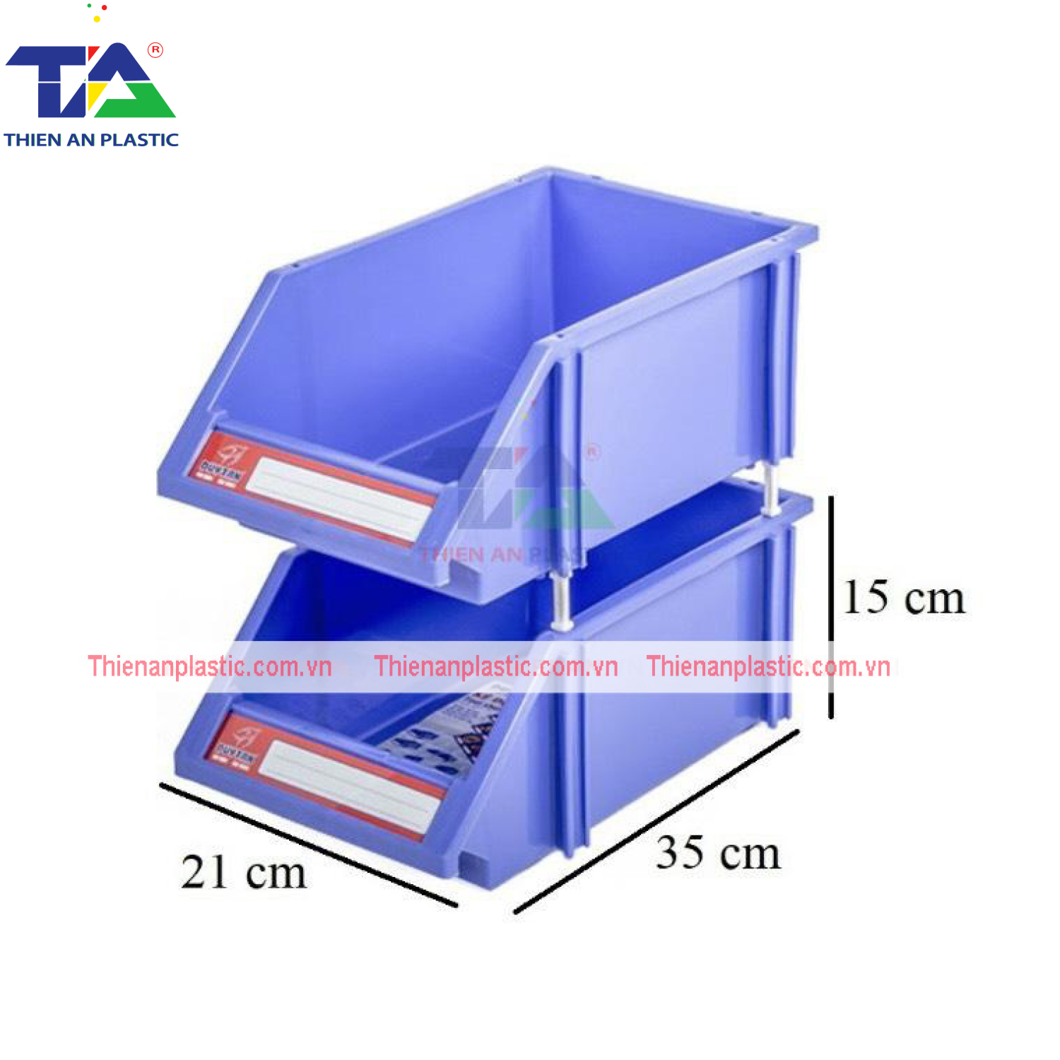 Khay Nhựa Đựng Linh Kiện Lớn (KT: 350 x 210 x 150mm)