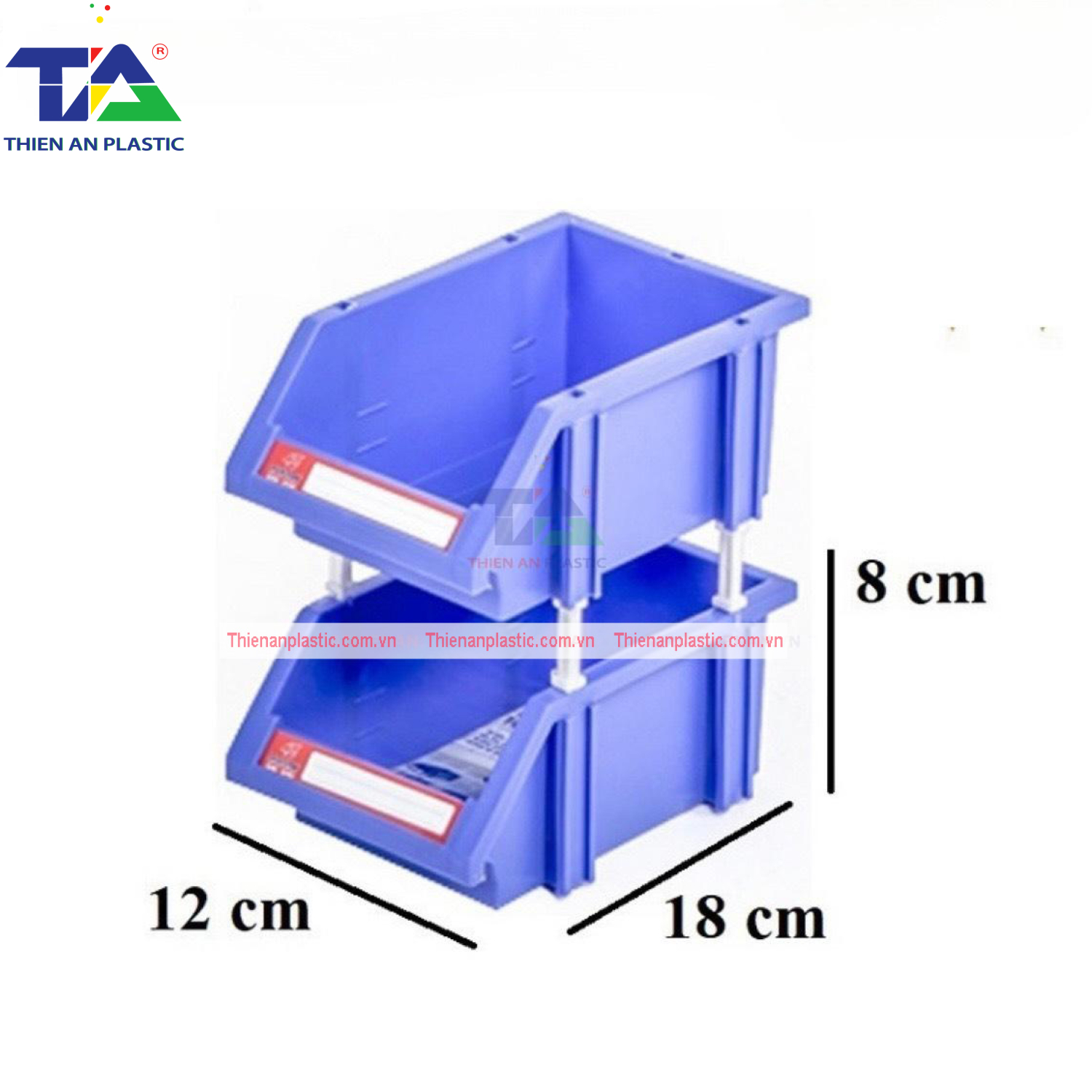 Khay Nhựa Đựng Linh Kiện Nhỏ (KT: 180 x 120 x 80mm)