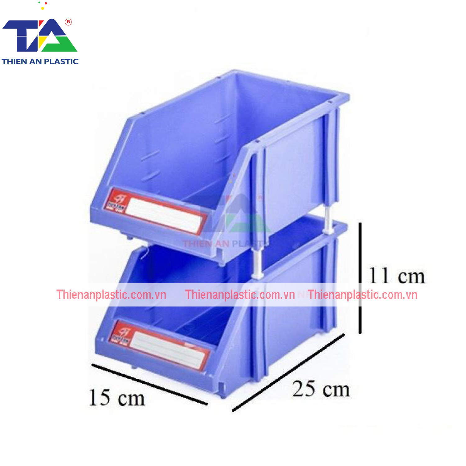 Khay Nhựa Đựng Linh Kiện Trung (KT: 250 x 150 x 110mm)