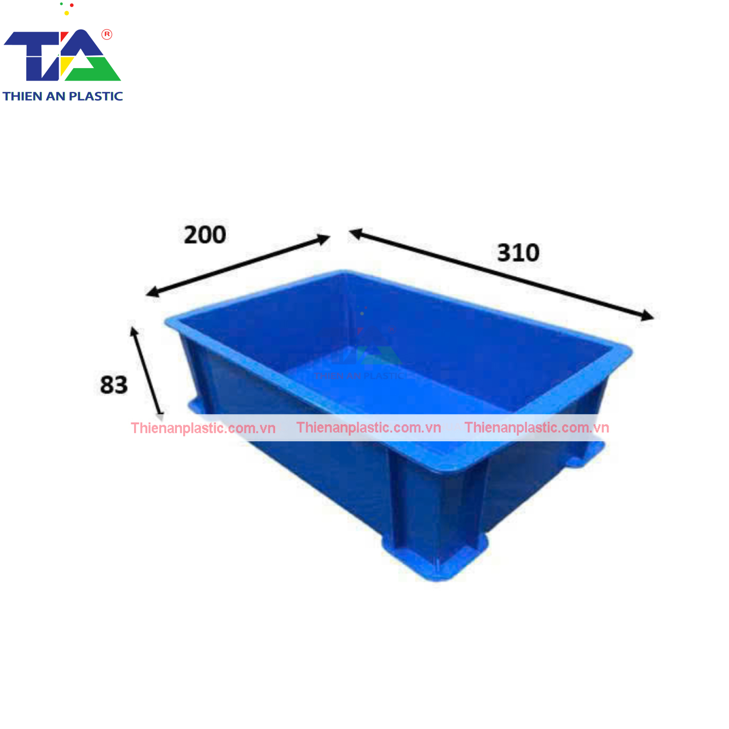 Sóng Bít TA04 (KT: 310 x 200 x 83mm)