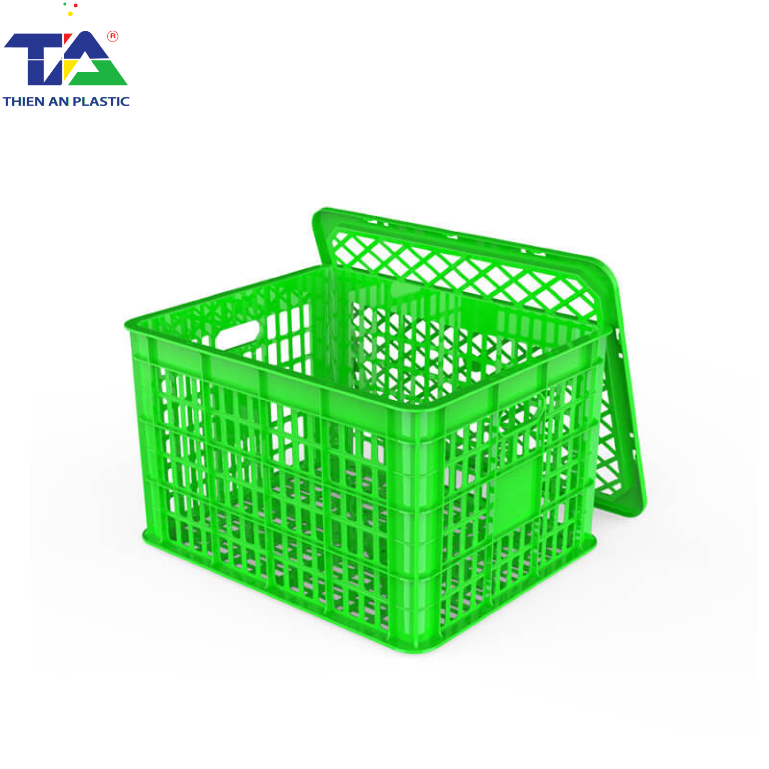 Sóng Trái Cây 2T8 - Có Nắp (KT: 457 x 370 x 280mm)