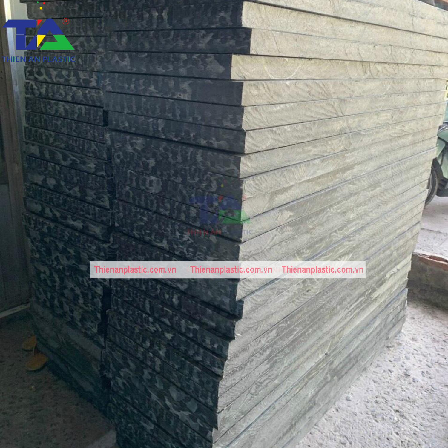 Thớt Nhựa PP Xanh Đen