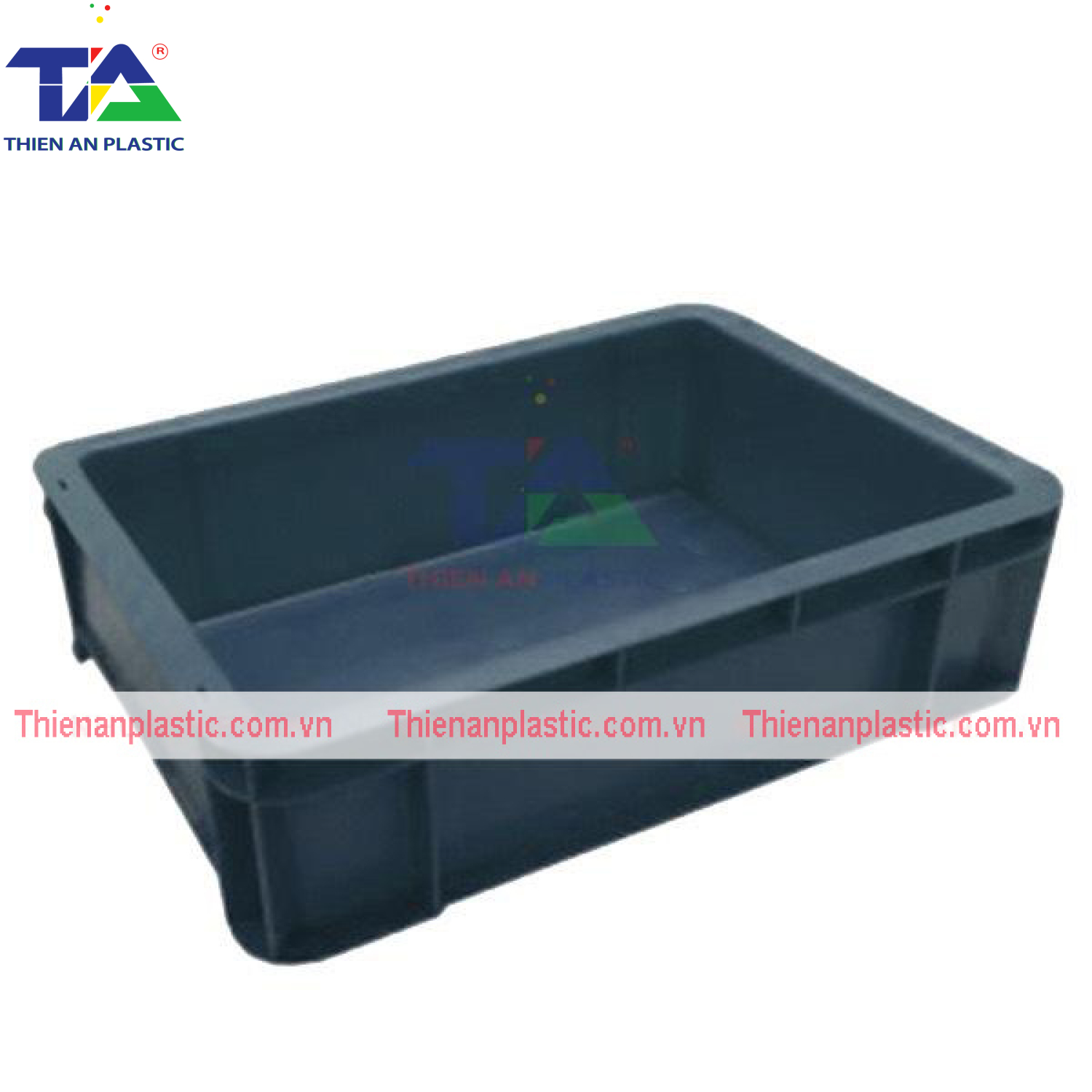 Thùng nhựa B12 chống tĩnh điện (KT: 350 x 235.5 x 100mm)