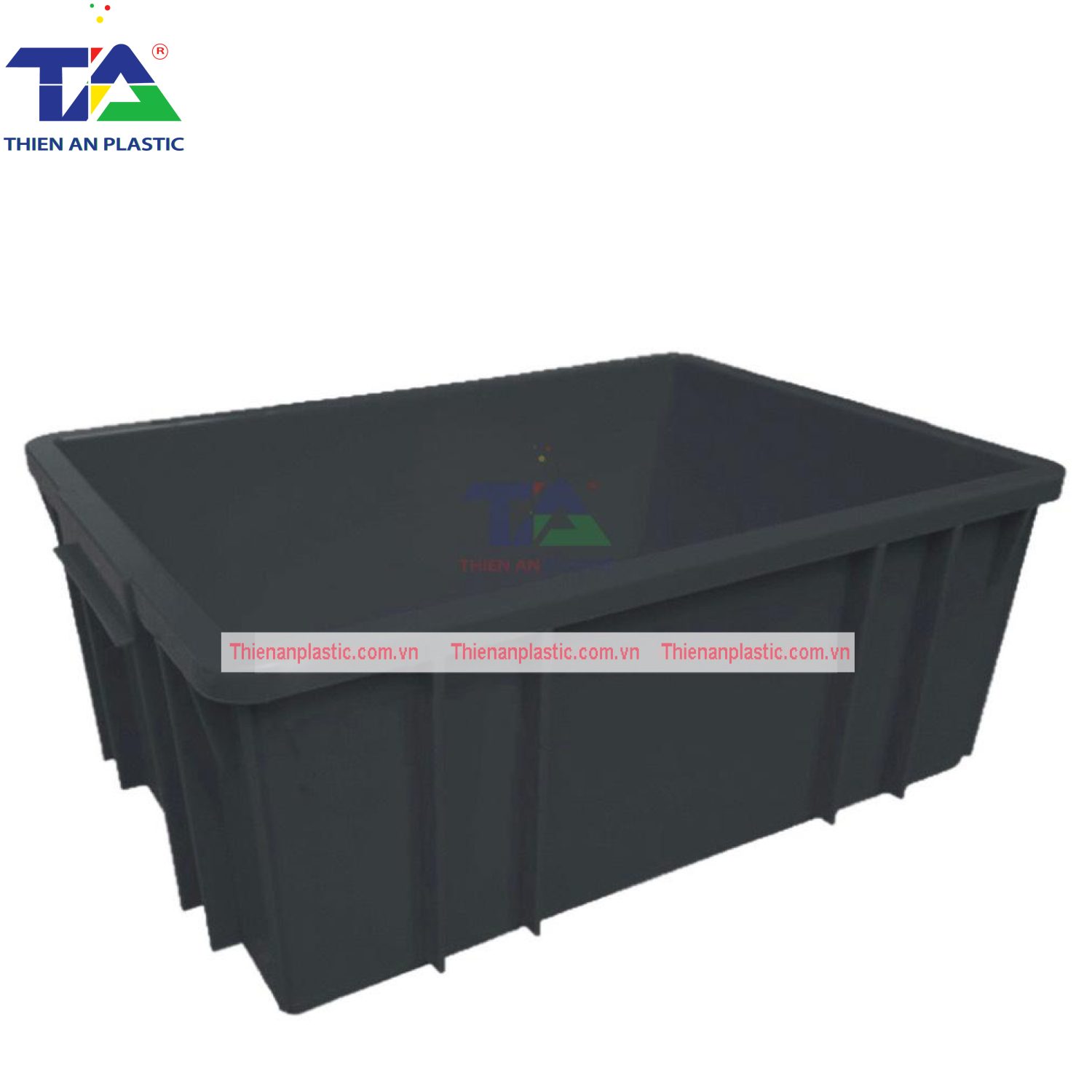 Thùng Nhựa B3 Chống Tĩnh Điện (KT: 460 x 330 x 182mm)