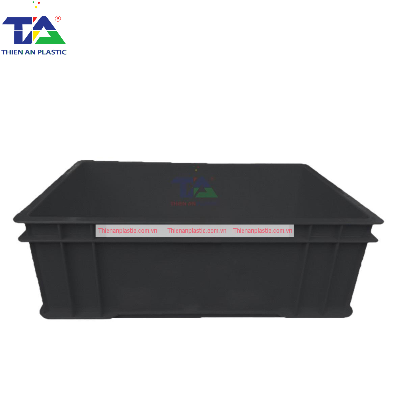 Thùng Nhựa B4 Chống Tĩnh Điện (KT: 510 x 340 x 170mm)