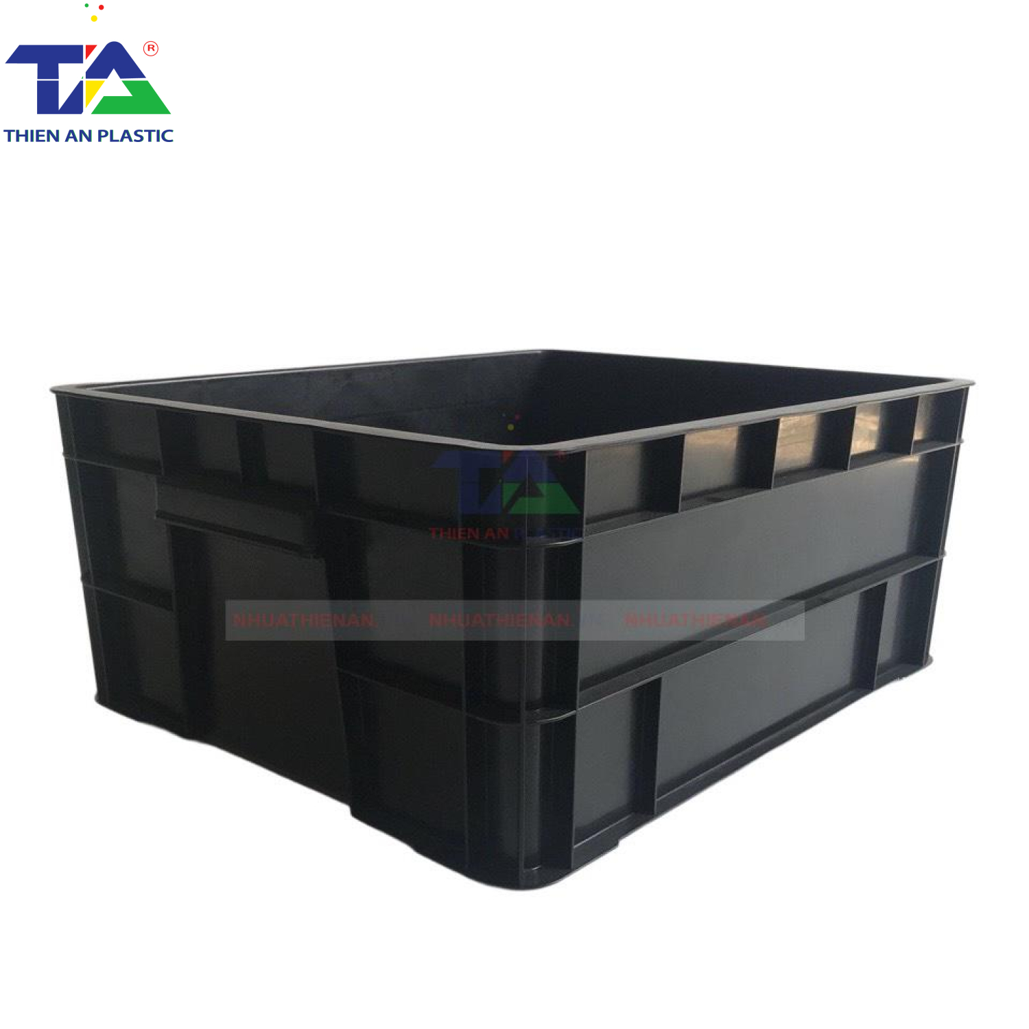 Thùng Nhựa B8 Chống Tĩnh Điện (KT: 520 x 424 x 220mm)