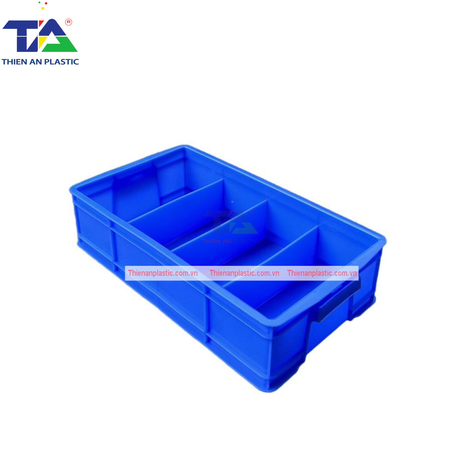 Thùng Nhựa Chia Ngăn (KT: 353 x 197 x 90mm)
