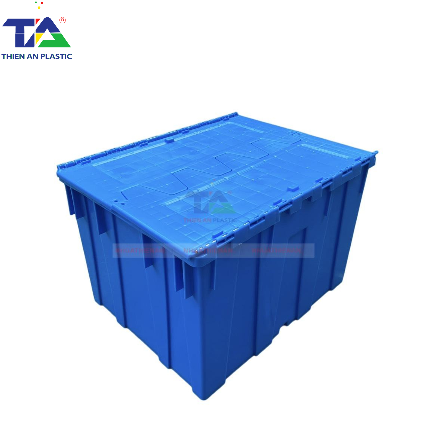 Thùng Nhựa Nắp Liền NLC 903 (KT: 703 x 546 x 448mm)