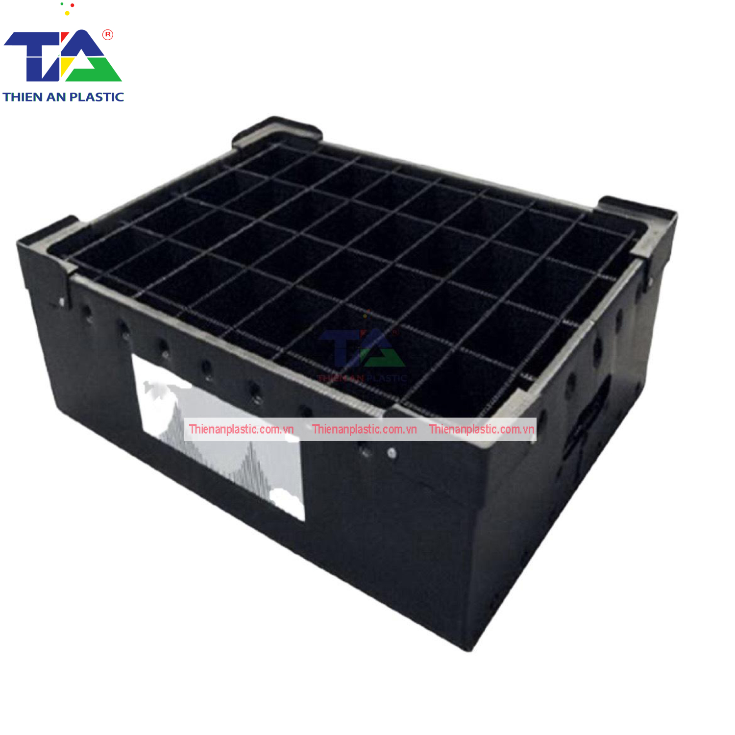 Thùng Nhựa Danpla CTĐ Có Vách Ngăn