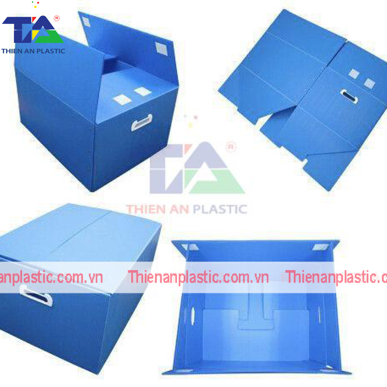 Thùng Nhựa Danpla Xếp