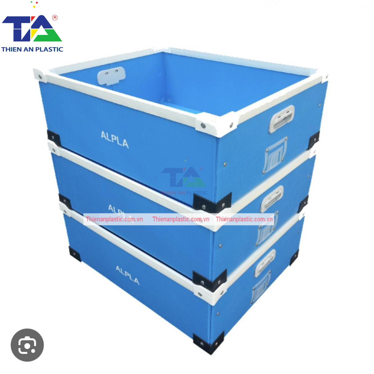 Thùng Nhựa Danpla Cố Định