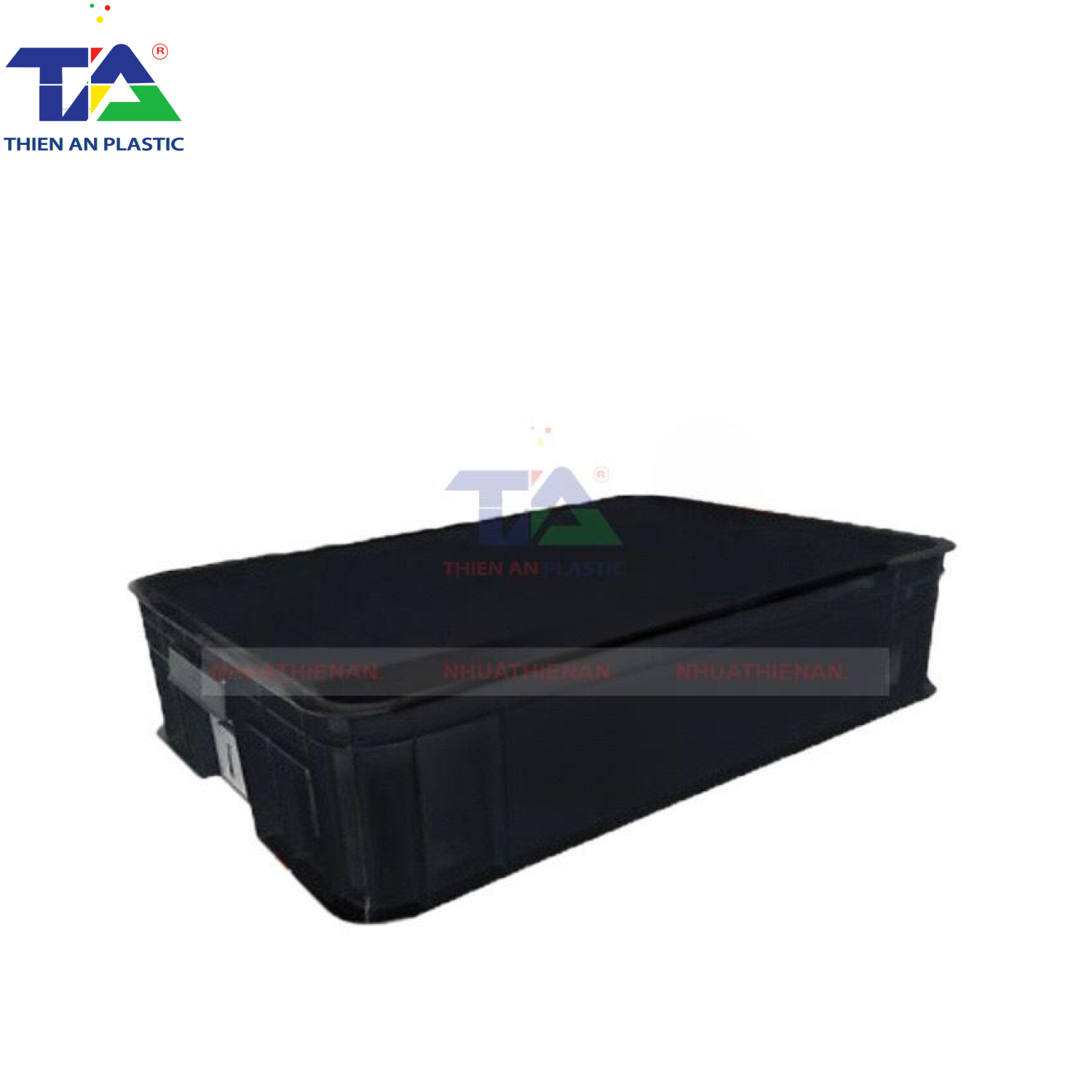 Thùng Nhựa HS007 Chống Tĩnh Điện (KT: 610 x 420 x 150mm)