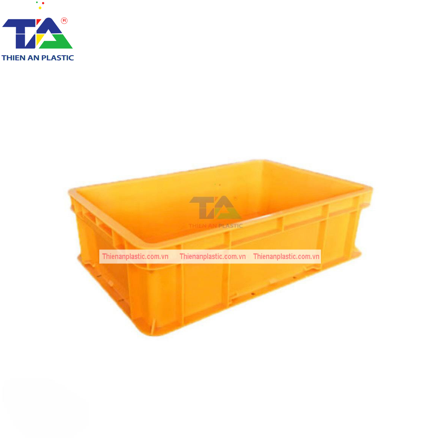Thùng Nhựa Đặc NTC 531 (KT: 503 x 335 x 149mm)