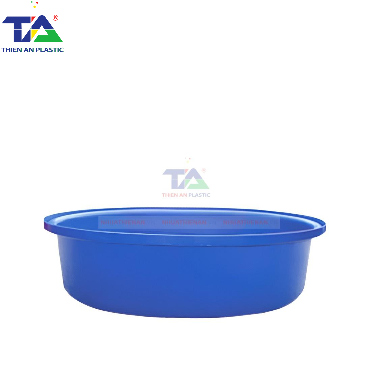 Thùng Nhựa Tròn 400 Lít (Ø 127-110 x H43 cm)