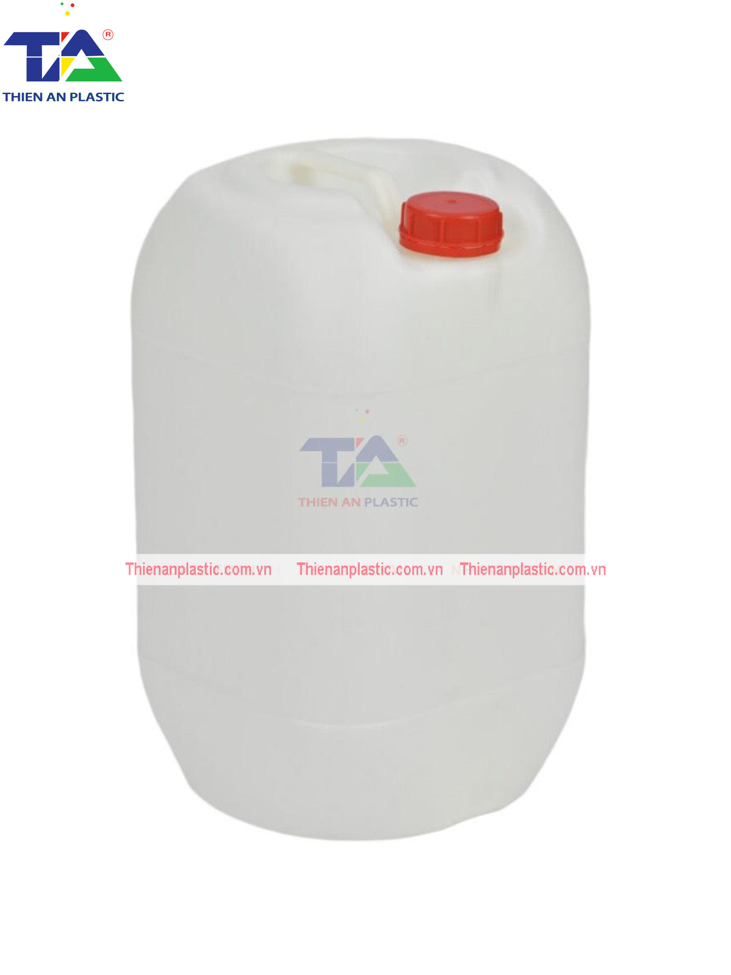 Can Nhựa 25 Lít TA01C (KT: 260 x 260 x 450 mm)