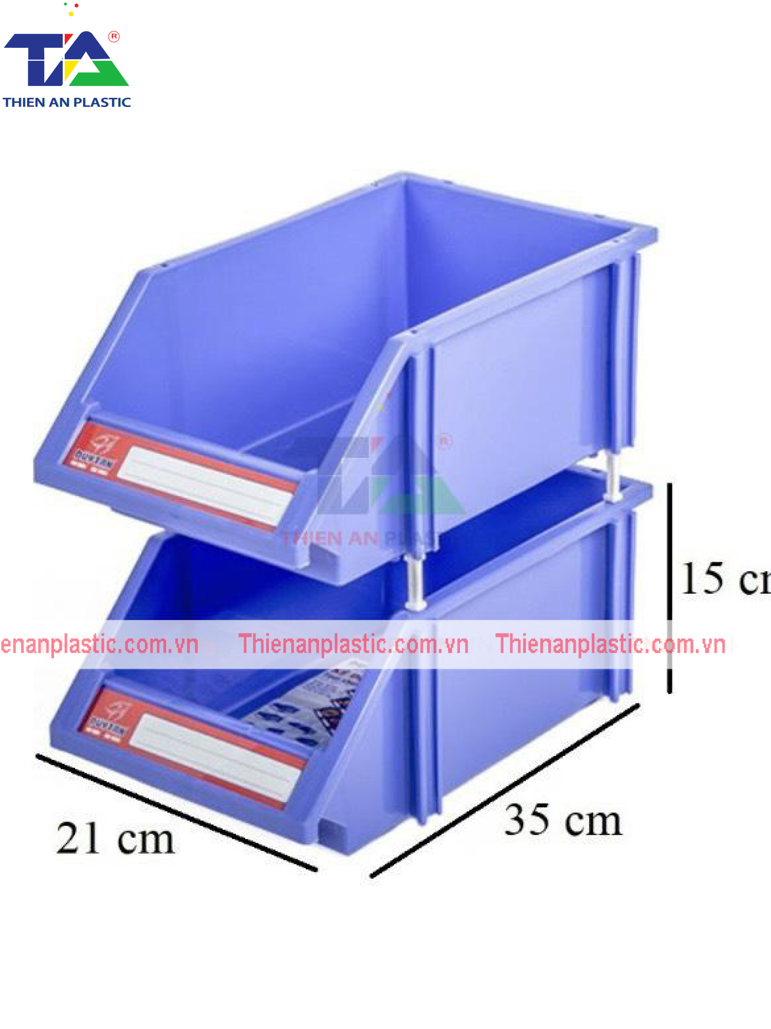 Khay Nhựa Đựng Linh Kiện Lớn (KT: 350 x 210 x 150mm)