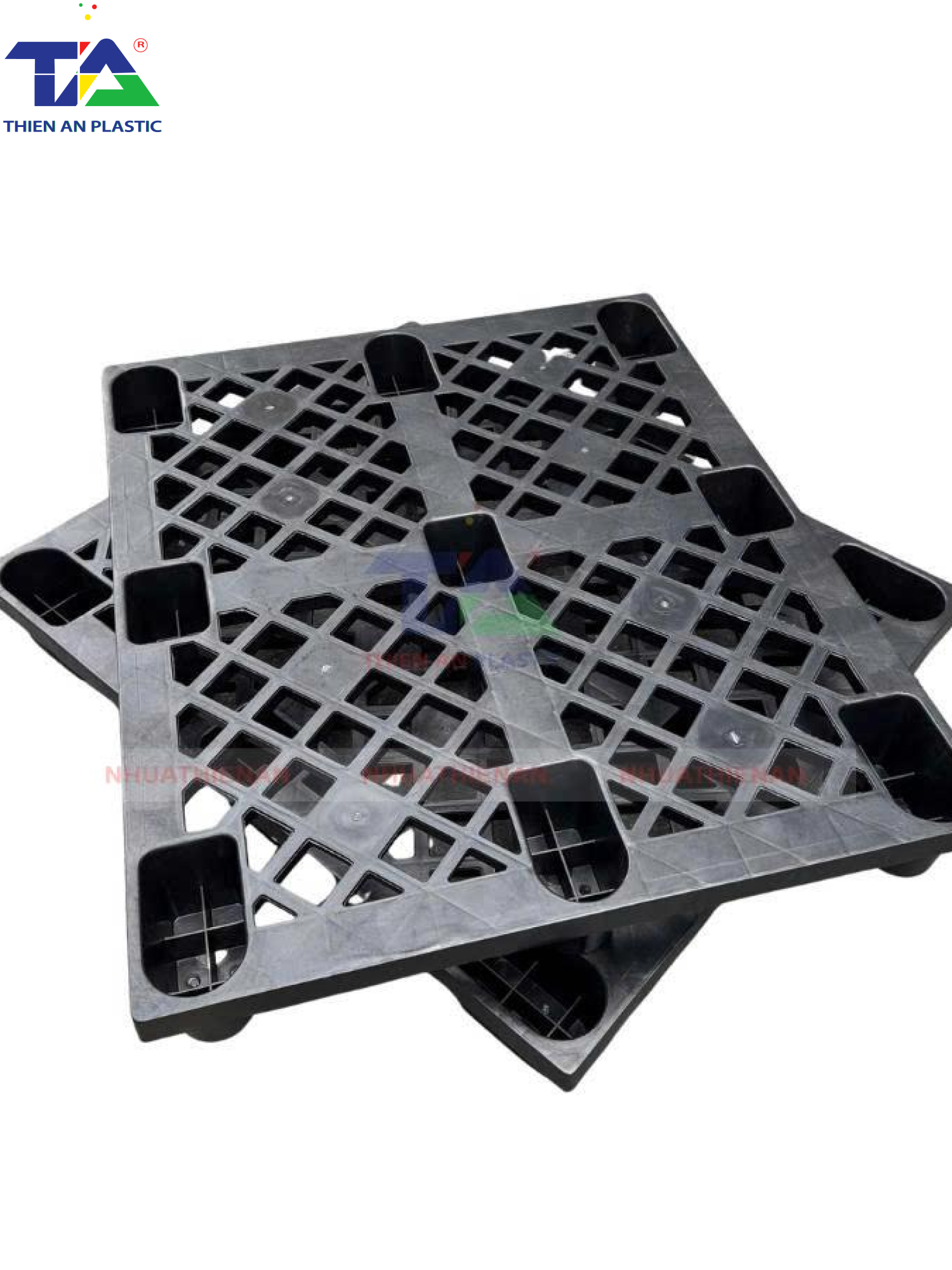 Pallet Nhựa Chống Tĩnh Điện( KT: 1200 x 1000 x 140mm)