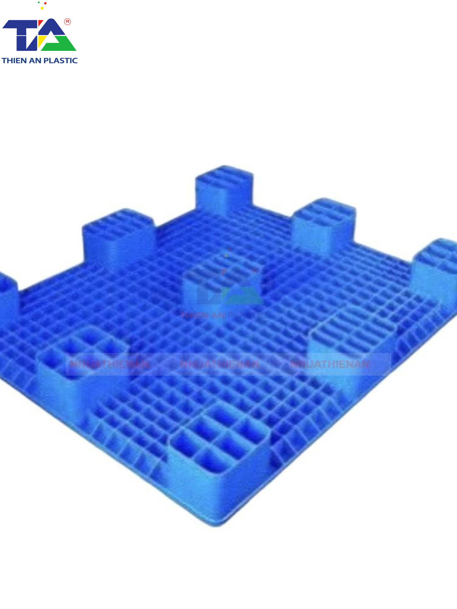 Pallet Nhựa 9 Gù(KT: 1200 x 1000 x 140mm)