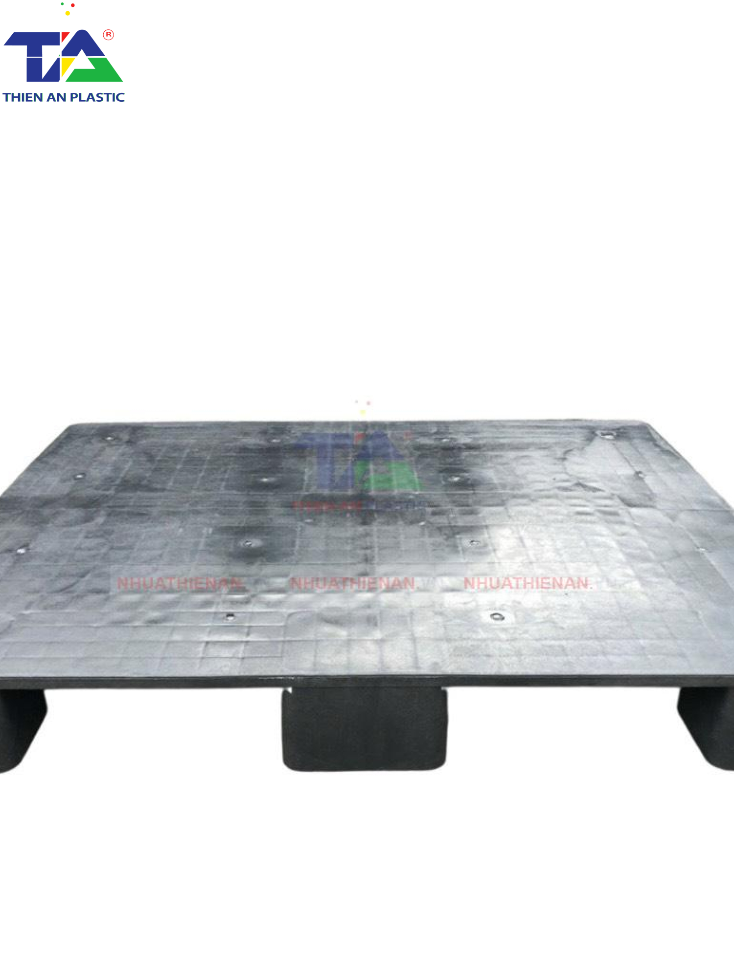 Pallet Nhựa 9 Gù(KT: 1200 x 1000 x 140mm)