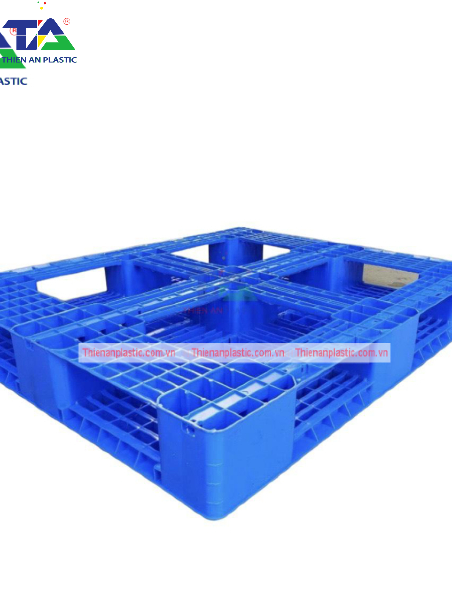 Pallet Nhựa Chữ Thập 1210(KT: 1200 x 1000 x 150mm)