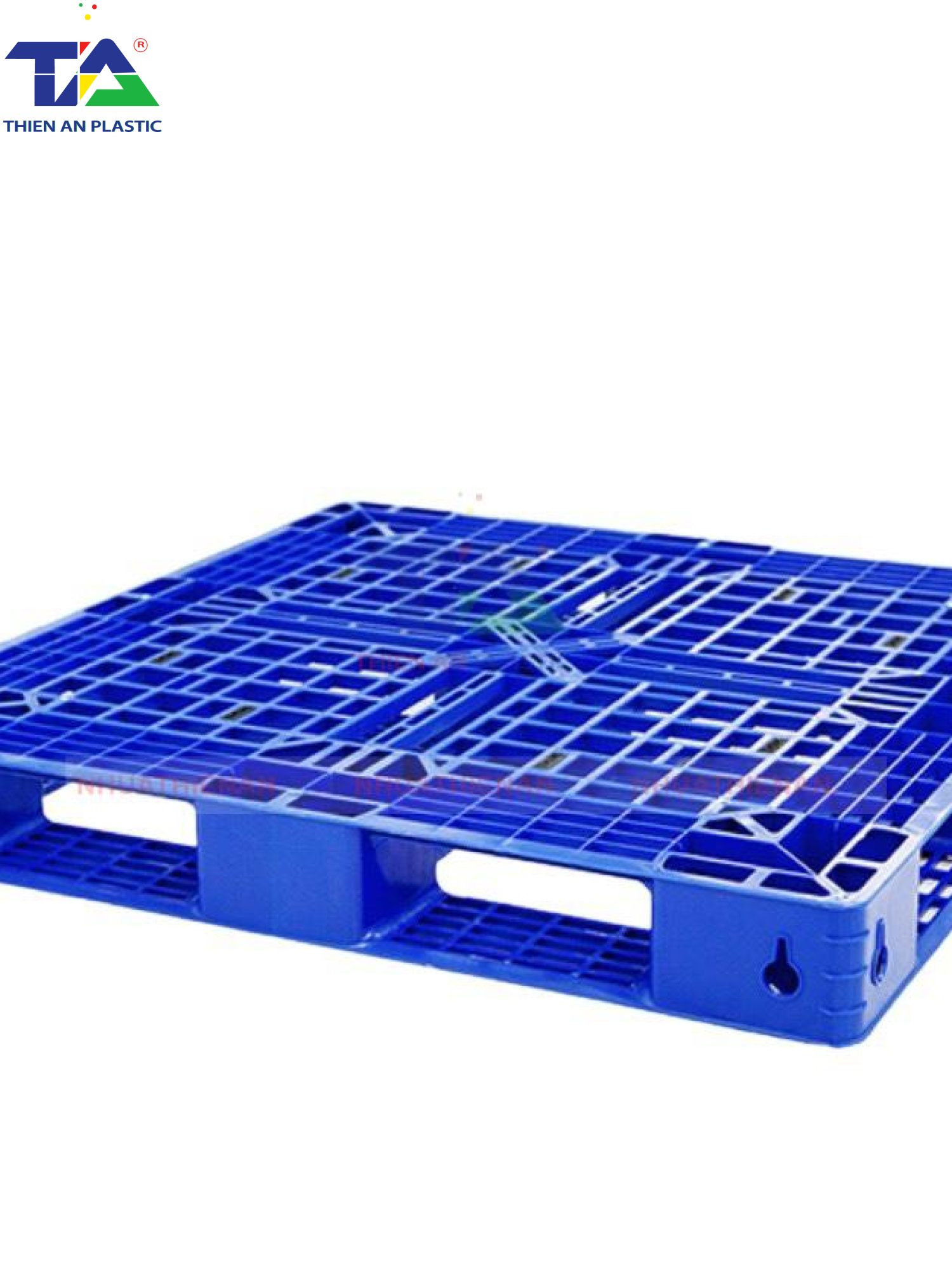 Pallet Nhựa TAB1111-125 (KT: 1100 x 1100 x 125mm)