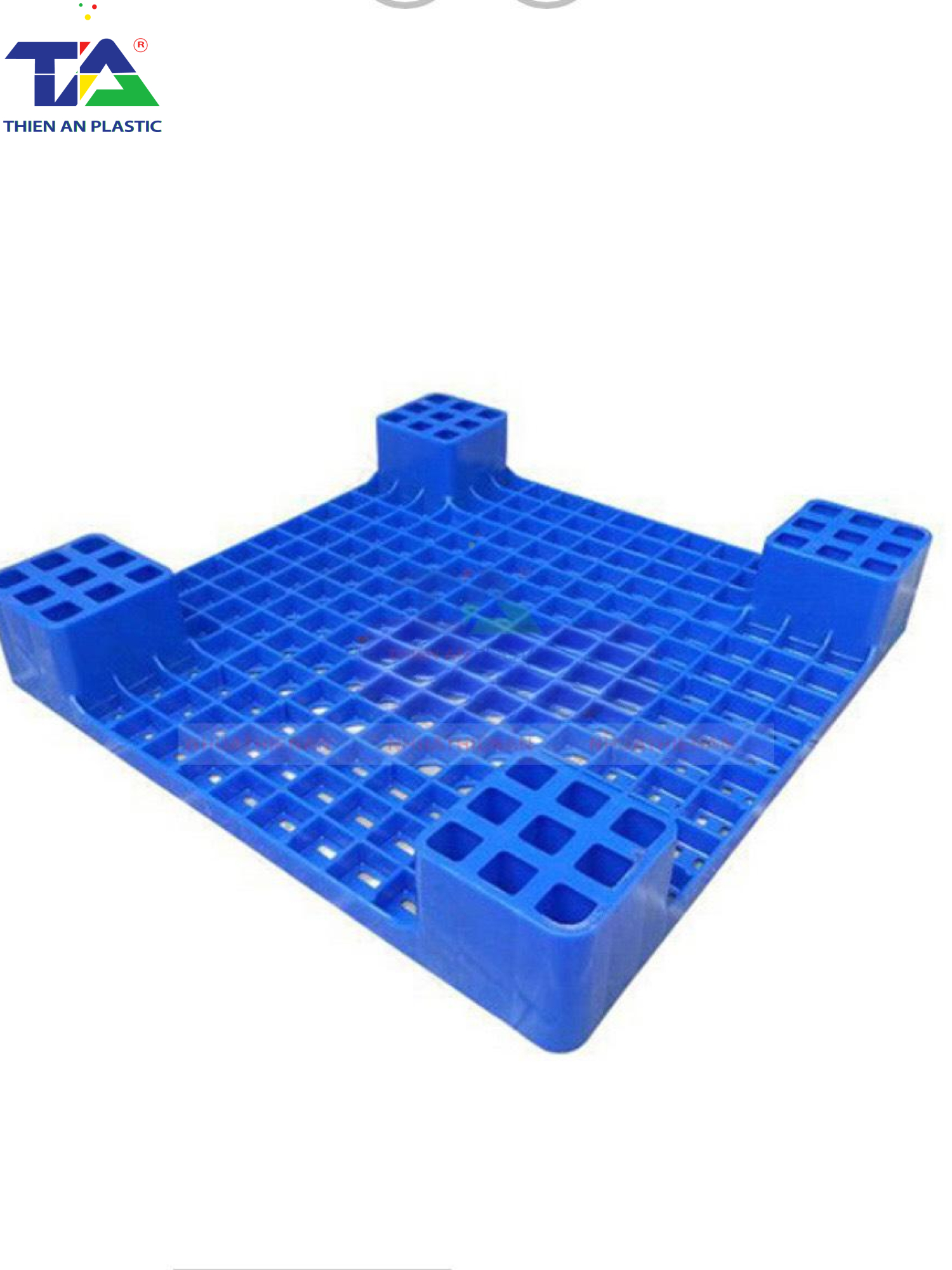 Pallet Nhựa Lót Sàn Vuông(KT: 600 x 600 x 100mm)
