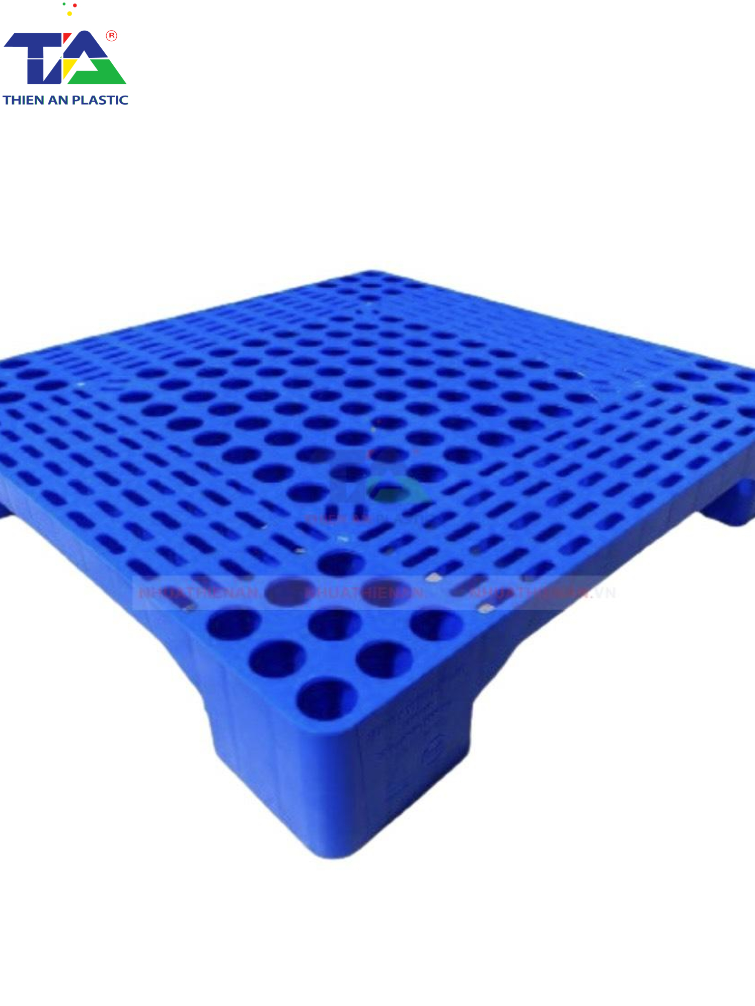 Pallet Nhựa Lót Sàn Vuông(KT: 600 x 600 x 100mm)